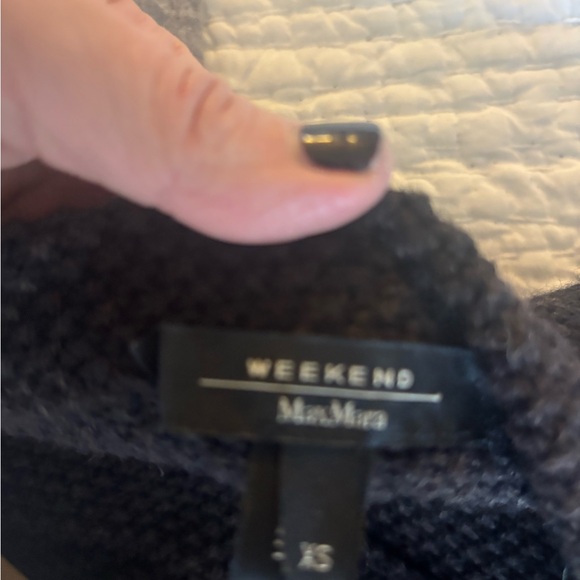 MaxMara Chocolate Knit Dress - Picture 2 of 2